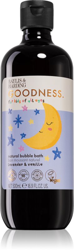 Baylis & Harding Goodness Lavender & Vanilla spuma de baie pentru copii 500 ml