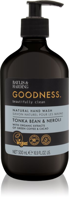 Baylis & Harding Goodness Tonka Bean & Neroli Săpun lichid pentru mâini 500 ml