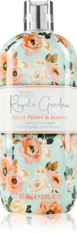Baylis & Harding Royale Garden Peach, Peony & Jasmine gel de duș 500 ml