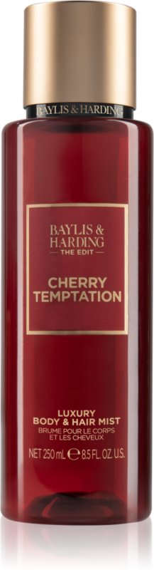 Baylis & Harding The Edit Cherry Temptation spray de corp parfumat Cherry, Jasmin & Sandalwood 250 ml