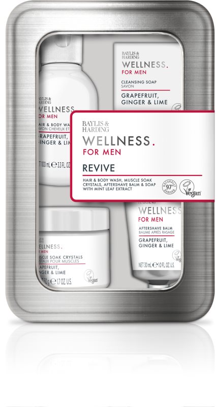 Baylis & Harding Wellness. For Men. Revive set cadou pentru baie pentru bărbați