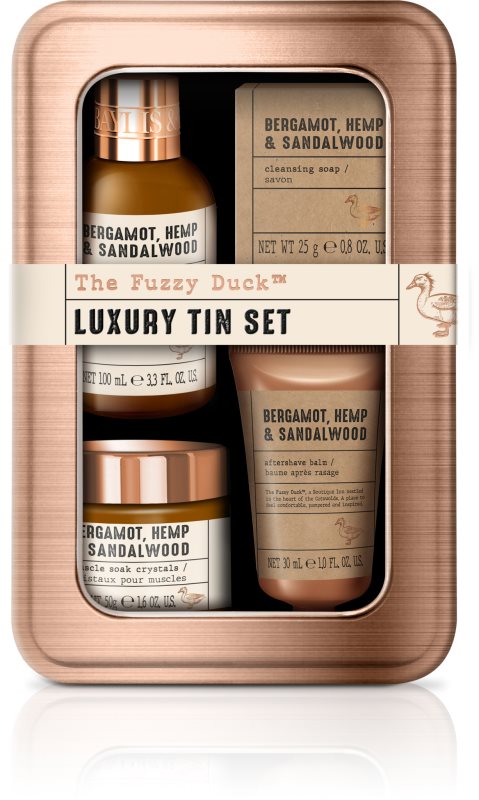 Baylis & Harding The Fuzzy Duck Bergamot, Hemp & Sandalwood set cadou de Crăciun pentru barbati