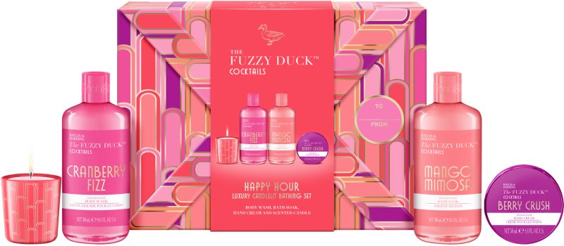 Baylis & Harding The Fuzzy Duck Cotswold Cocktails set cadou pentru cadă