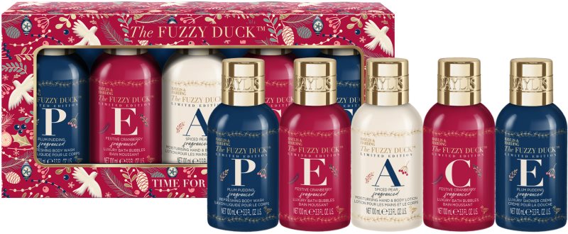 Baylis & Harding The Fuzzy Duck Winter Wonderland set cadou pentru cadă