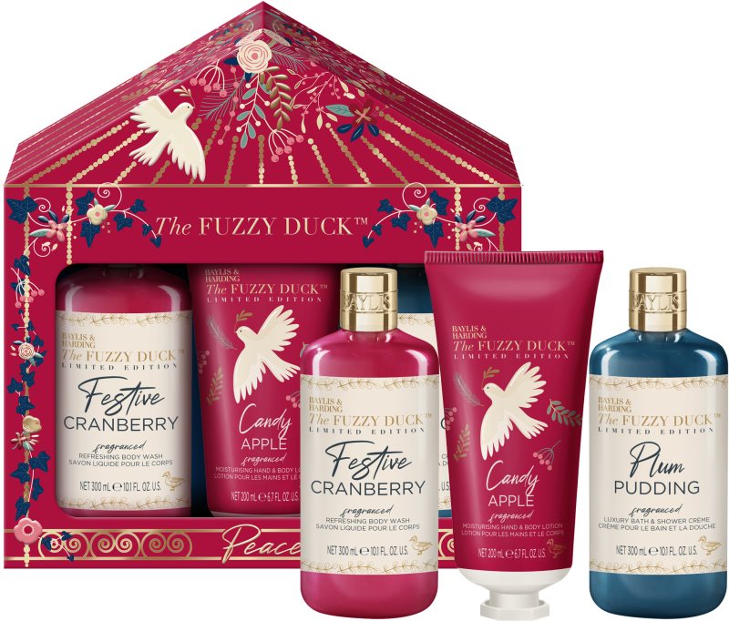 Baylis & Harding The Fuzzy Duck Winter Wonderland set cadou pentru corp