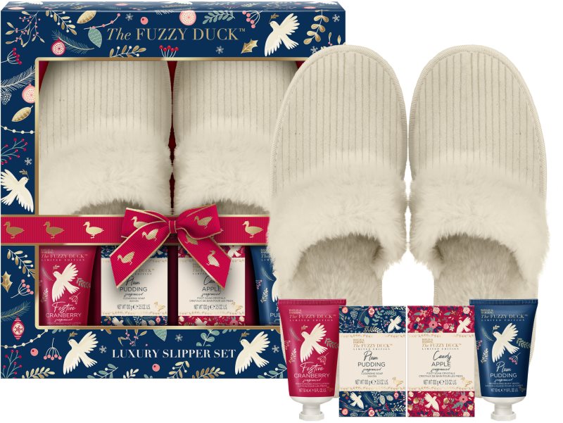 Baylis & Harding The Fuzzy Duck Winter Wonderland set cadou pentru picioare