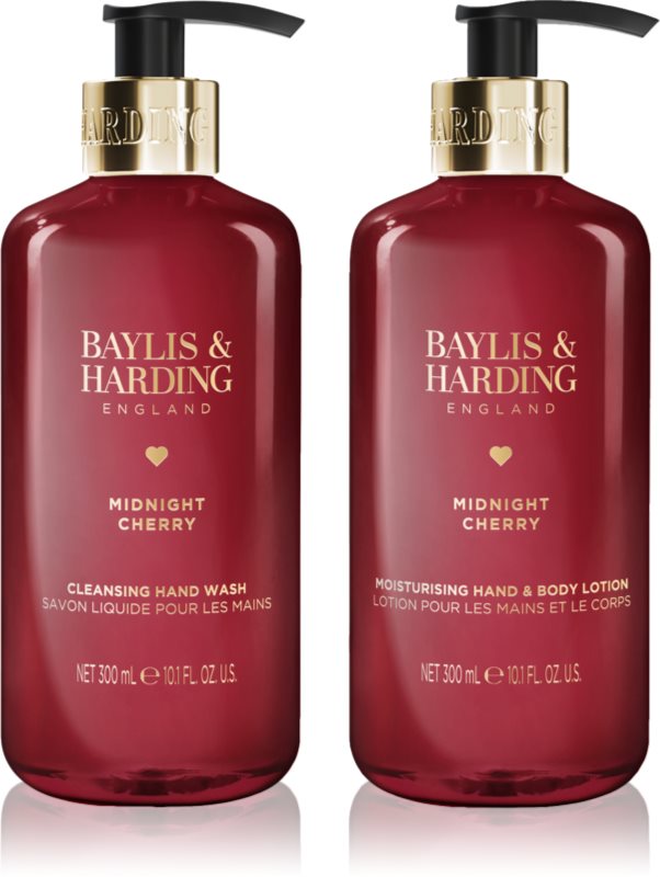 Baylis & Harding Midnight Cherry set cadou de maini