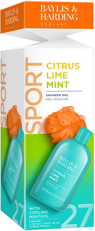 Baylis & Harding Men's Citrus Lime & Mint set cadou pentru barbati