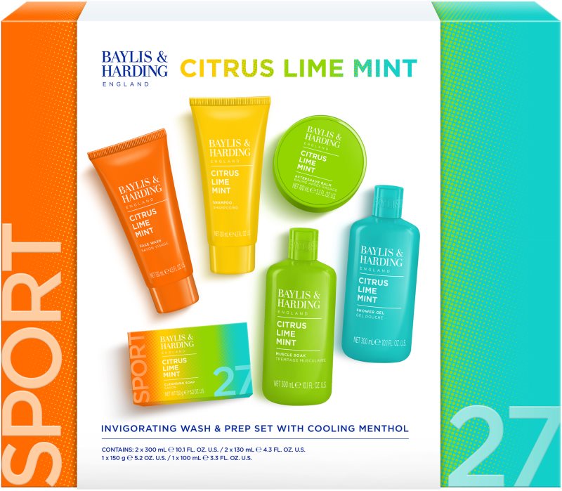 Baylis & Harding Men's Citrus Lime & Mint set cadou pentru barbati
