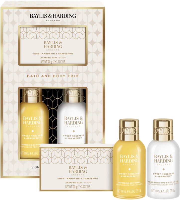 Baylis & Harding Sweet Mandarin & Grapefruit set cadou pentru maini si corp