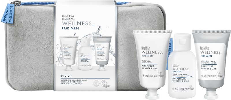 Baylis & Harding Wellness. For Men. Revive set cadou pentru barbati parfum