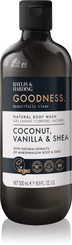 Baylis & Harding Goodness Coconut, Vanilla & Shea gel de duș natural