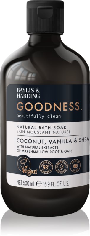 Baylis & Harding Goodness Coconut, Vanilla & Shea spuma de baie 500 ml
