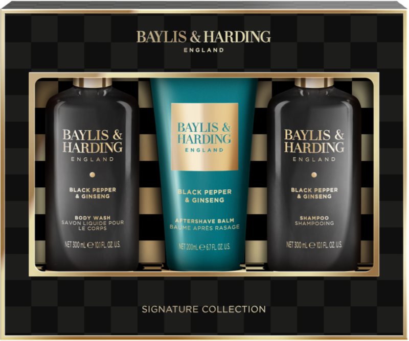 Baylis & Harding Black Pepper & Ginseng set cadou corp si fata