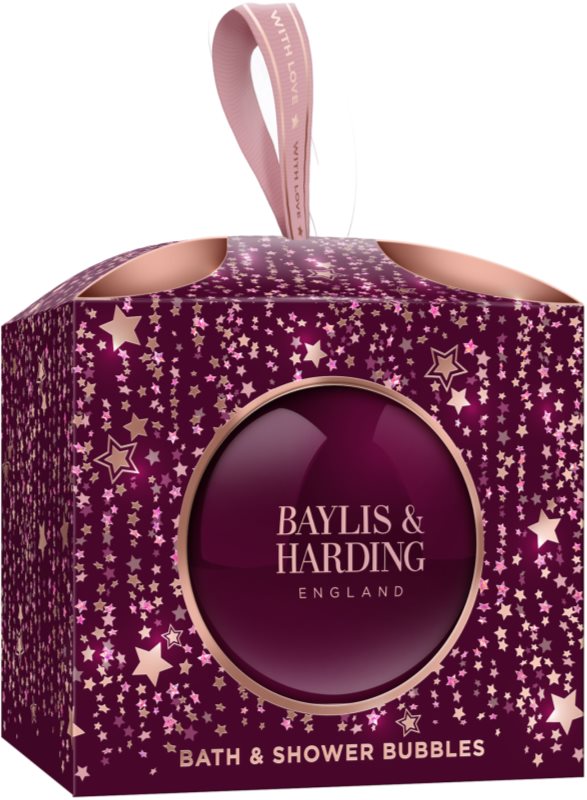 Baylis & Harding Wild Cherry & Vanilla spuma de baie în ambalaj cadou