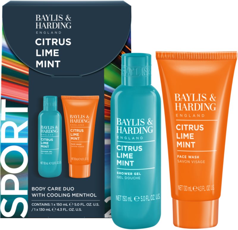 Baylis & Harding Men's Citrus Lime & Mint set cadou pentru barbati