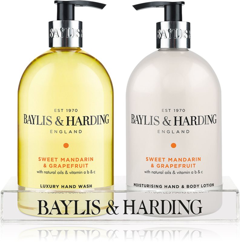 Baylis & Harding Sweet Mandarin & Grapefruit set pentru un ten hidratat