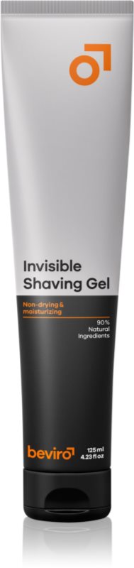 Beviro Invisible Shaving Gel gel pentru bărbierit pentru barbati 125 ml