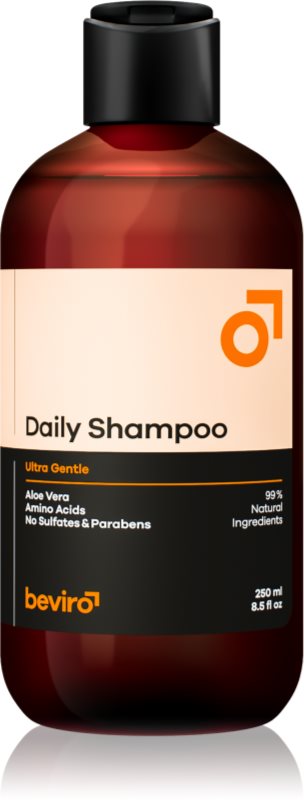 Beviro Daily Shampoo Ultra Gentle sampon pentru barbati cu aloe vera