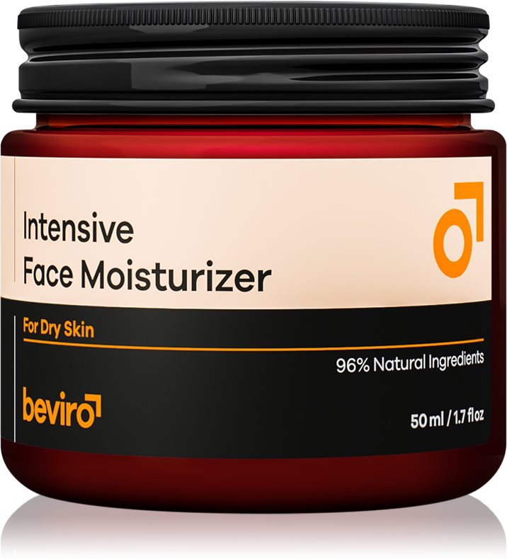 Beviro Intensive Face Moisturizer For Dry Skin cremă hidratantă pentru bărbați 50 ml