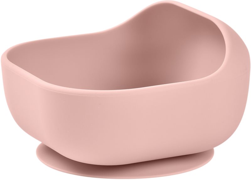 Beaba Silicone Bowl with Suction Cup bol din silicon cu ventuză Cotton Candy 1 buc
