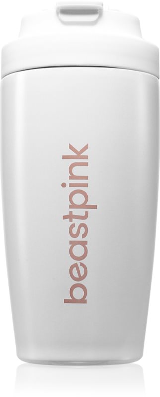 BeastPink Thermo Mug cană termoizolantă cu pai