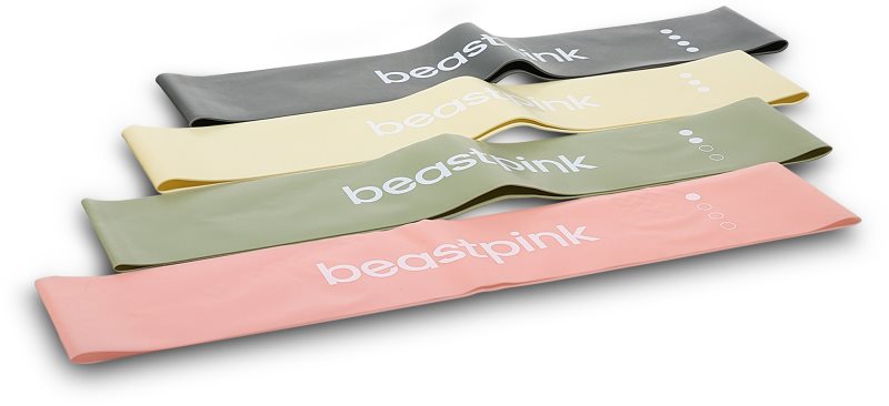 BeastPink Resistance Set Set de benzi elastice de rezistență