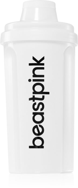 BeastPink Shaker shaker pentru sport culoare White 700 ml