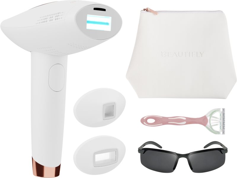 Beautifly B-Shine Ice epilator IPL pentru corp, față, zona inghinală și axile 1 buc