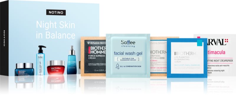Beauty Discovery Box Notino Night Skin in Balance set pentru femei