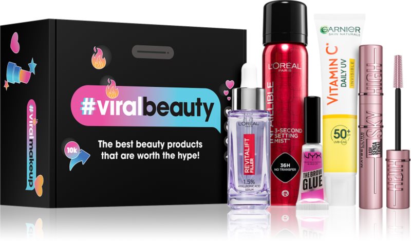 L’Oréal Paris #viralbeauty Box set cadou pentru femei