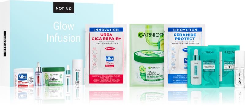 Beauty Discovery Box Notino Glow Infusion set pentru femei