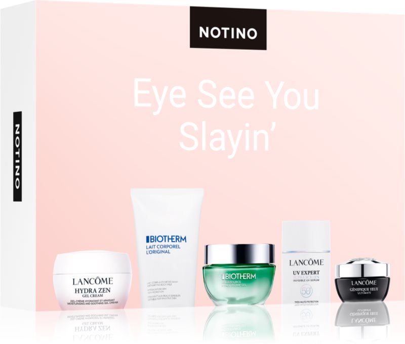 Beauty Discovery Box Notino Eye See You Slayin’ (Lancôme & Biotherm) set pentru femei