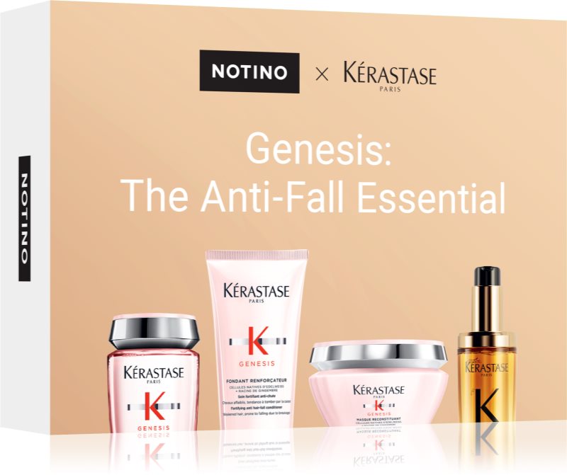 Beauty Discovery Box Notino × Kérastase –⁠⁠⁠⁠⁠⁠ Genesis: The Anti-Fall Essential set pentru femei