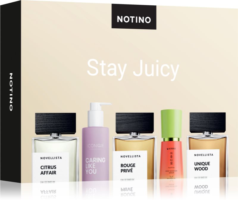 Beauty Discovery Box Notino Stay Juicy set unisex
