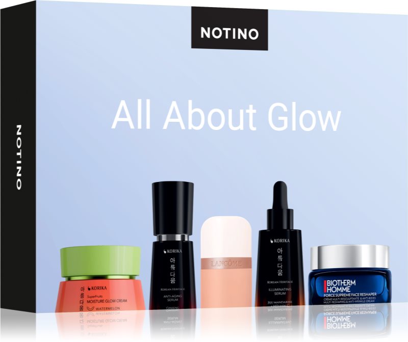 Beauty Discovery Box Notino All About Glow set unisex
