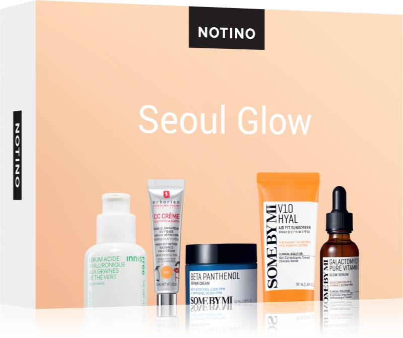 Beauty Discovery Box Notino Seoul Glow set pentru femei