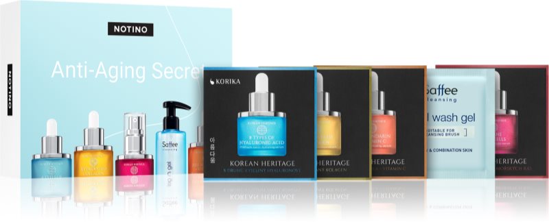 Beauty Discovery Box Notino Anti-Aging Secret set cu efect de intinerire pentru femei