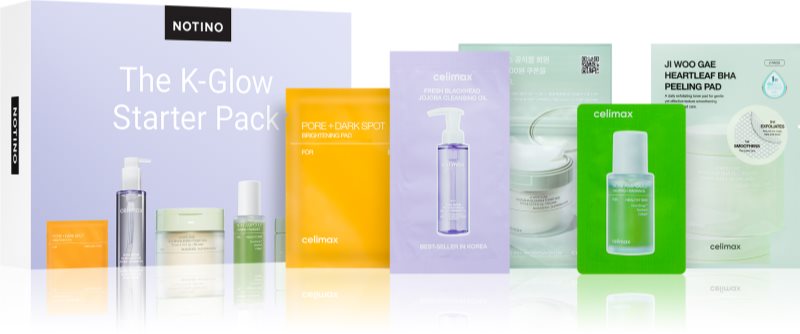 Beauty Discovery Box Notino The K-Glow Starter Pack set pentru femei