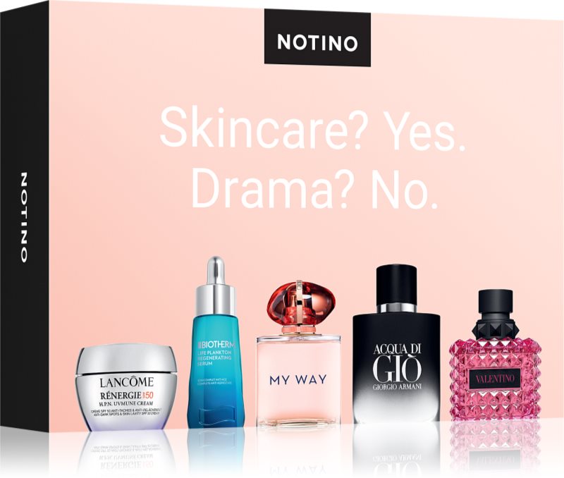 Beauty Discovery Box Notino Skincare? Yes. Drama? No. set unisex