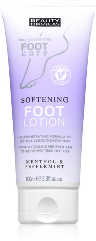 Beauty Formulas Foot Care crema catifelanta pentru picioare 100 ml