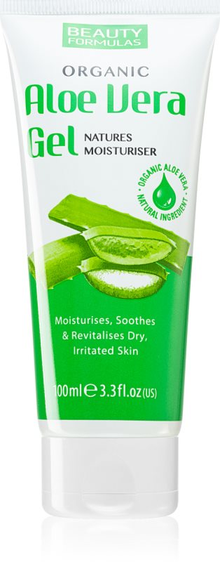 Beauty Formulas Aloe Vera gel hidratant corp si fata 100 ml