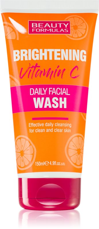 Beauty Formulas Vitamin C gel de curățare, cu efect de iluminare cu vitamina C 150 ml