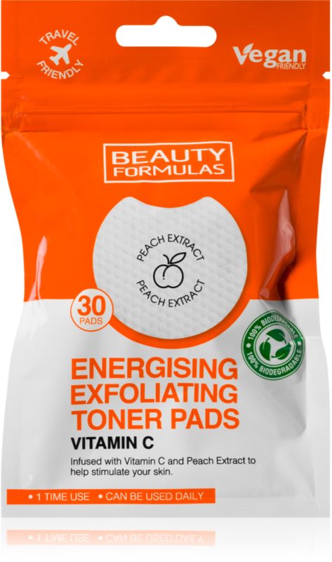 Beauty Formulas Vitamin C dischete demachiante 30 buc