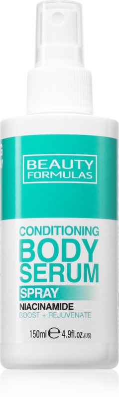 Beauty Formulas Niacinamide ler pentru corp cu efect de hidratare in spray 150 ml