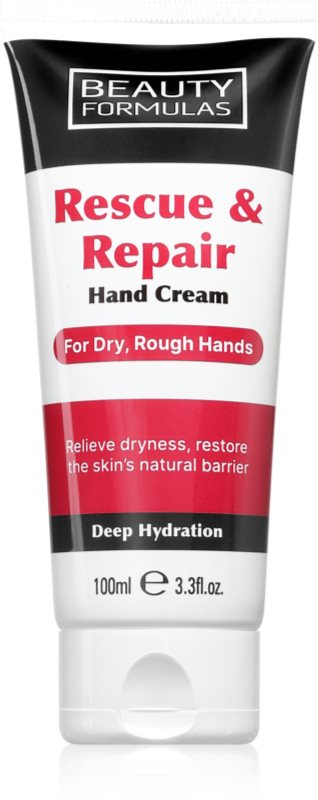 Beauty Formulas Rescue & Repair crema de maini 100 ml
