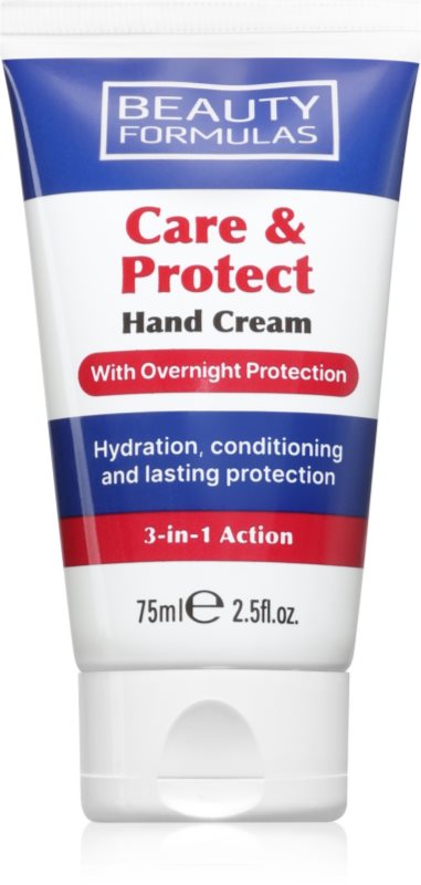 Beauty Formulas Care & Protect crema de maini 75 ml