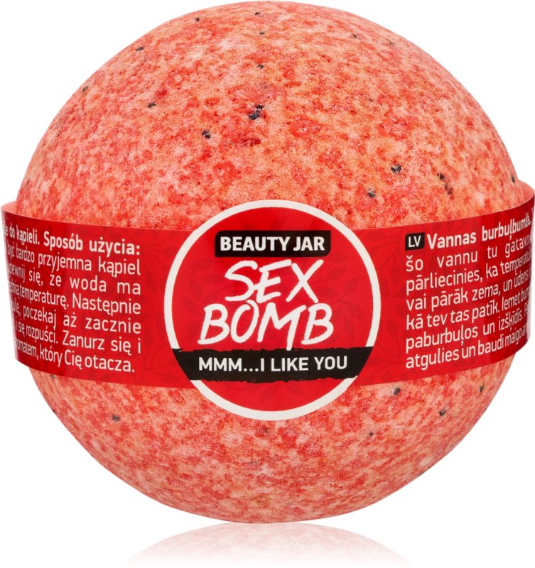 Beauty Jar Sex Bomb Mmm...I Like You bile eferverscente pentru baie 150 g