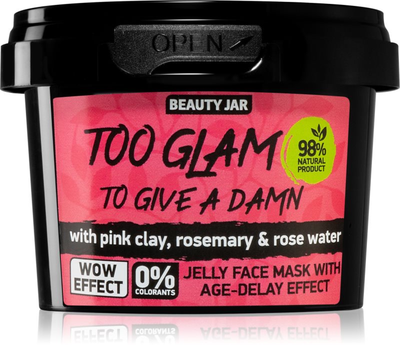 Beauty Jar Too Glam To Give A Damn masca gel impotriva primelor semne de imbatranire ale pielii 120 g