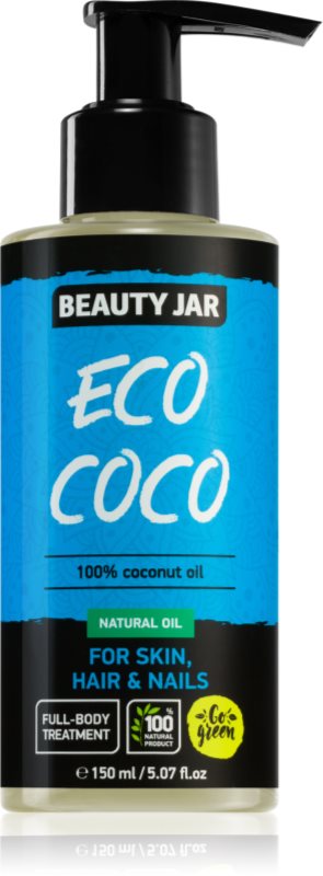 Beauty Jar Eco Coco ulei de nuca de cocos pentru corp si par 150 ml